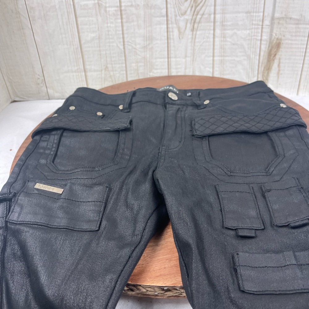 Guapi Black Pants With Multiple Pockets Size 28 - image 2